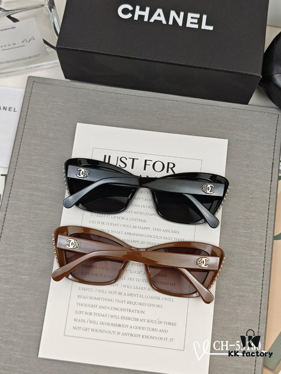 CHANEL - New Lightweight Fashion Sunglasses with Polarized HD Lenses, TR Frame for Comfortable Wear