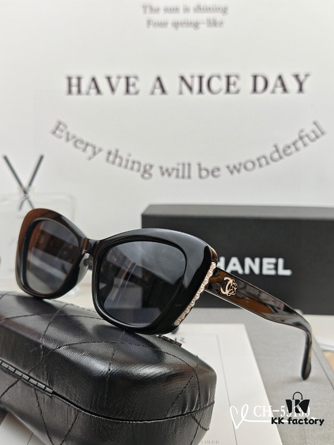 CHANEL - New Lightweight Fashion Sunglasses with Polarized HD Lenses, TR Frame for Comfortable Wear