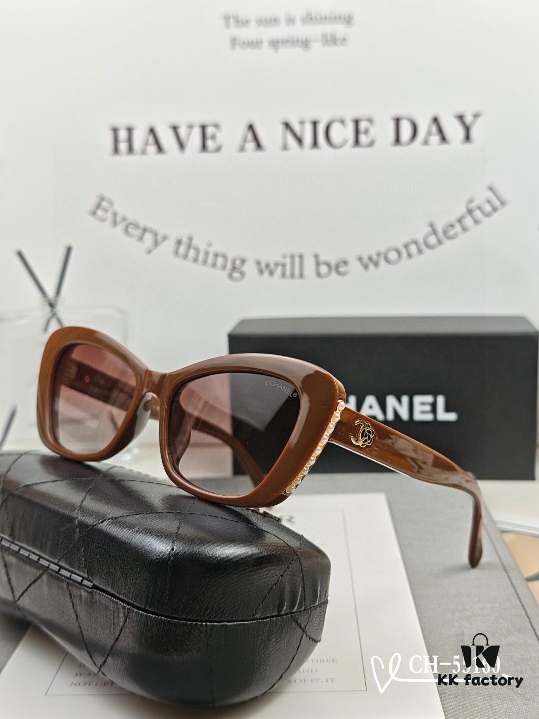 CHANEL - New Lightweight Fashion Sunglasses with Polarized HD Lenses, TR Frame for Comfortable Wear
