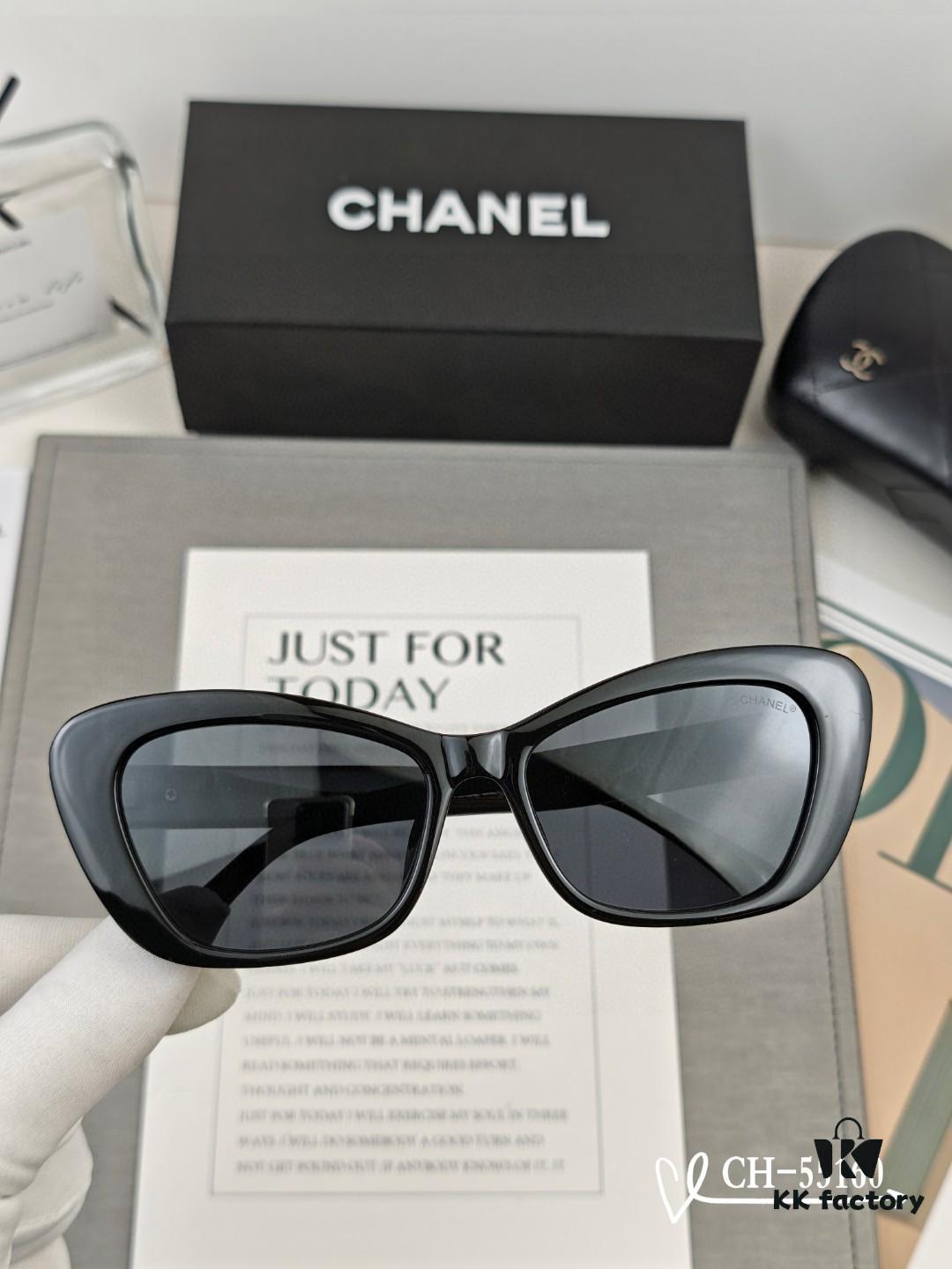 CHANEL - New Lightweight Fashion Sunglasses with Polarized HD Lenses, TR Frame for Comfortable Wear