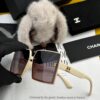 CHANEL 2025 New Arrival Trendy Fashion Square Frame Sunglasses for Women, HD Thickened Polarized UV Protection Shades, Comfortable Wear, Influencer Favorite Style 🕶️