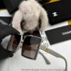CHANEL 2025 New Arrival Trendy Fashion Square Frame Sunglasses for Women, HD Thickened Polarized UV Protection Shades, Comfortable Wear, Influencer Favorite Style 🕶️