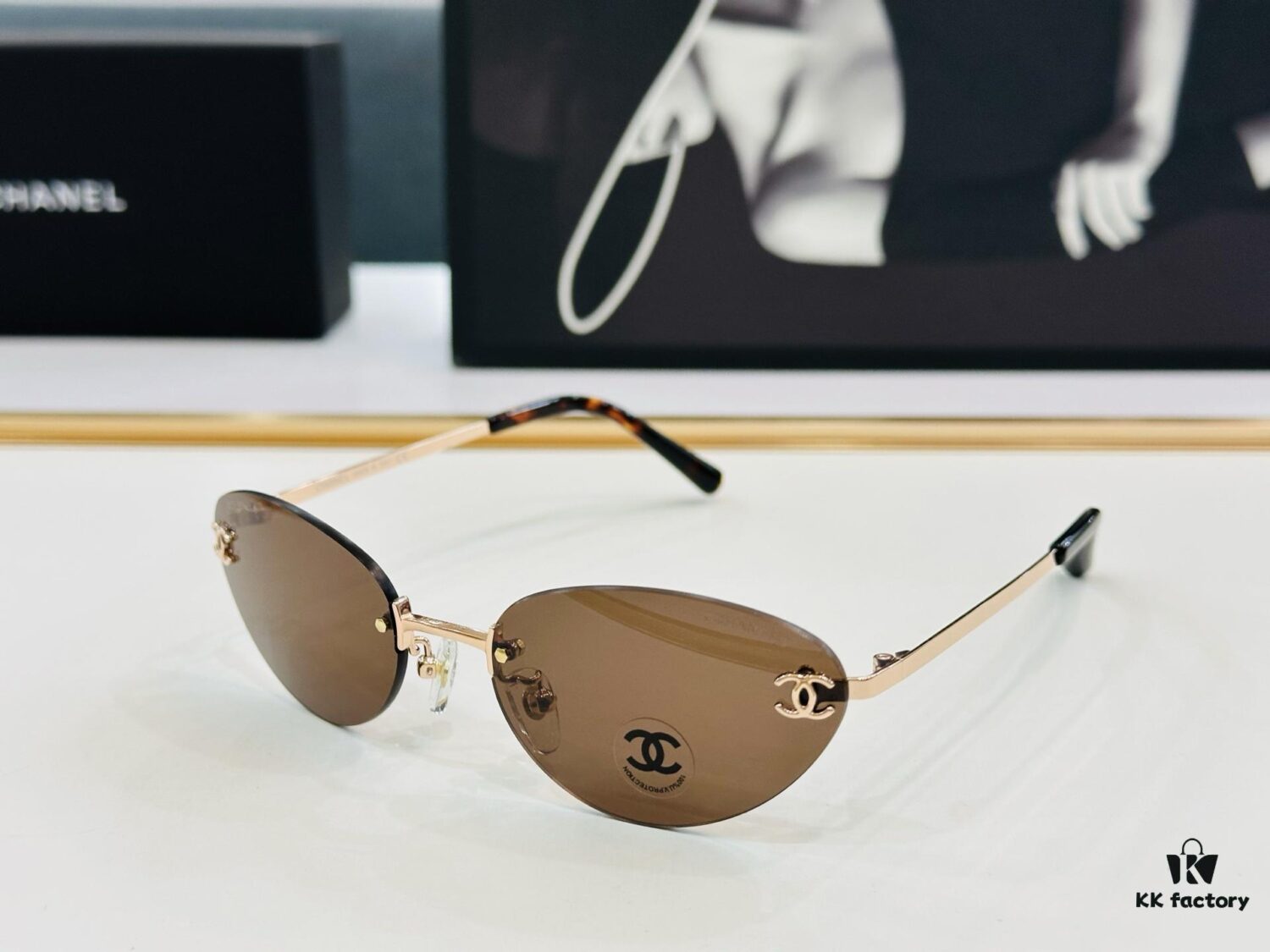 🆕 【CHANE*/Xiangjia】MODEL:CH4003 Size: 55□16-135 💅🏻💓F Sunglasses