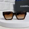 CHANEL 2024 New Arrival Trendy Fashion Square Frame Sunglasses for Women, Comfortable Wear, Influencer Favorite, High-Definition Thick Polarized Lens Sunglasses