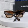 CHANEL 2024 New Arrival Trendy Fashion Square Frame Sunglasses for Women, Comfortable Wear, Influencer Favorite, High-Definition Thick Polarized Lens Sunglasses