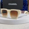 CHANEL 2024 New Arrival Trendy Fashion Square Frame Sunglasses for Women, High-Definition Thick Polarized UV Protection Shades