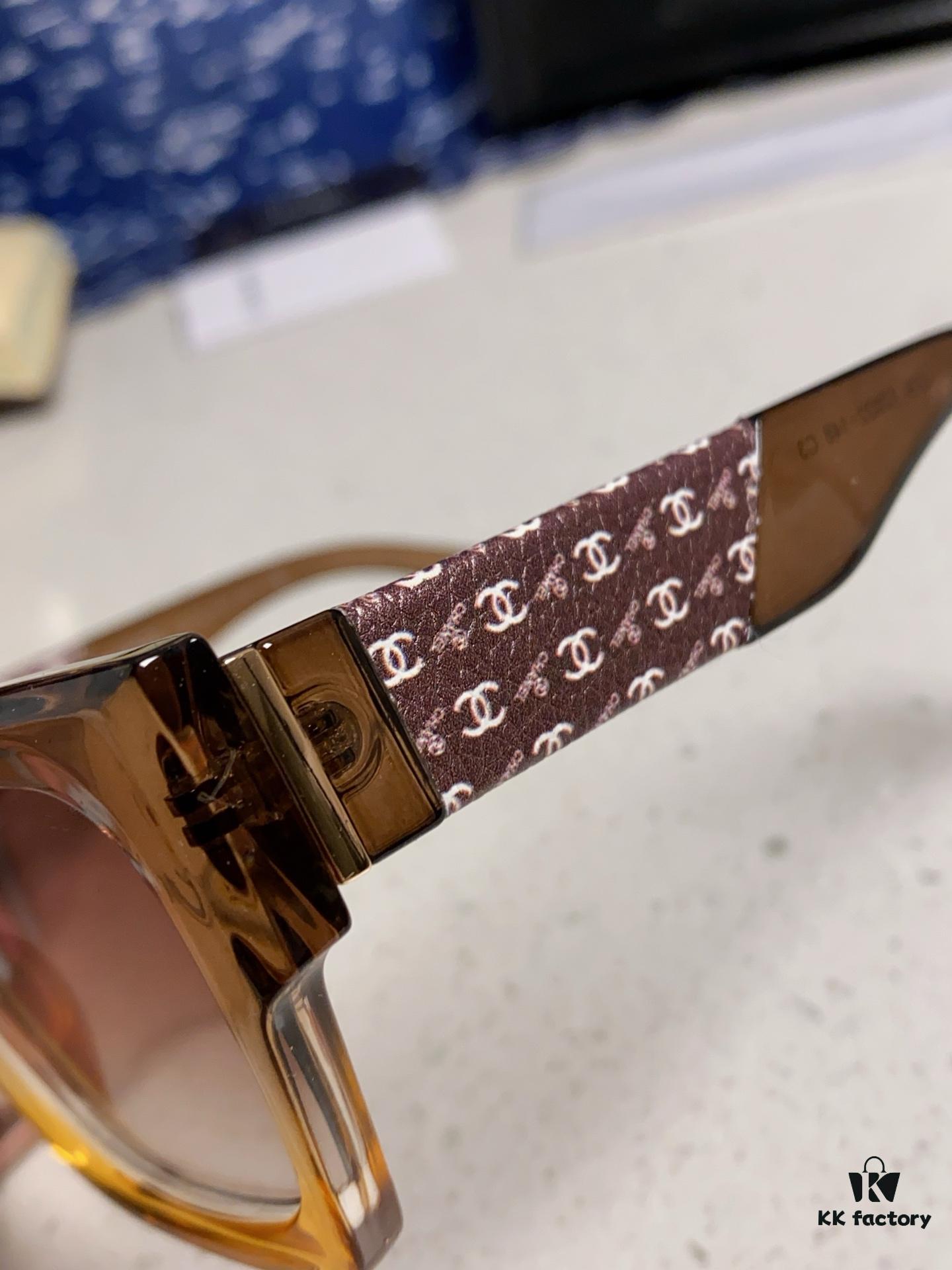 CHANEL 2024 New Arrival Trendy Fashion Square Sunglasses, Comfortable Wear, Influencer Favorite Women's HD Thickened Polarized Sunglasses