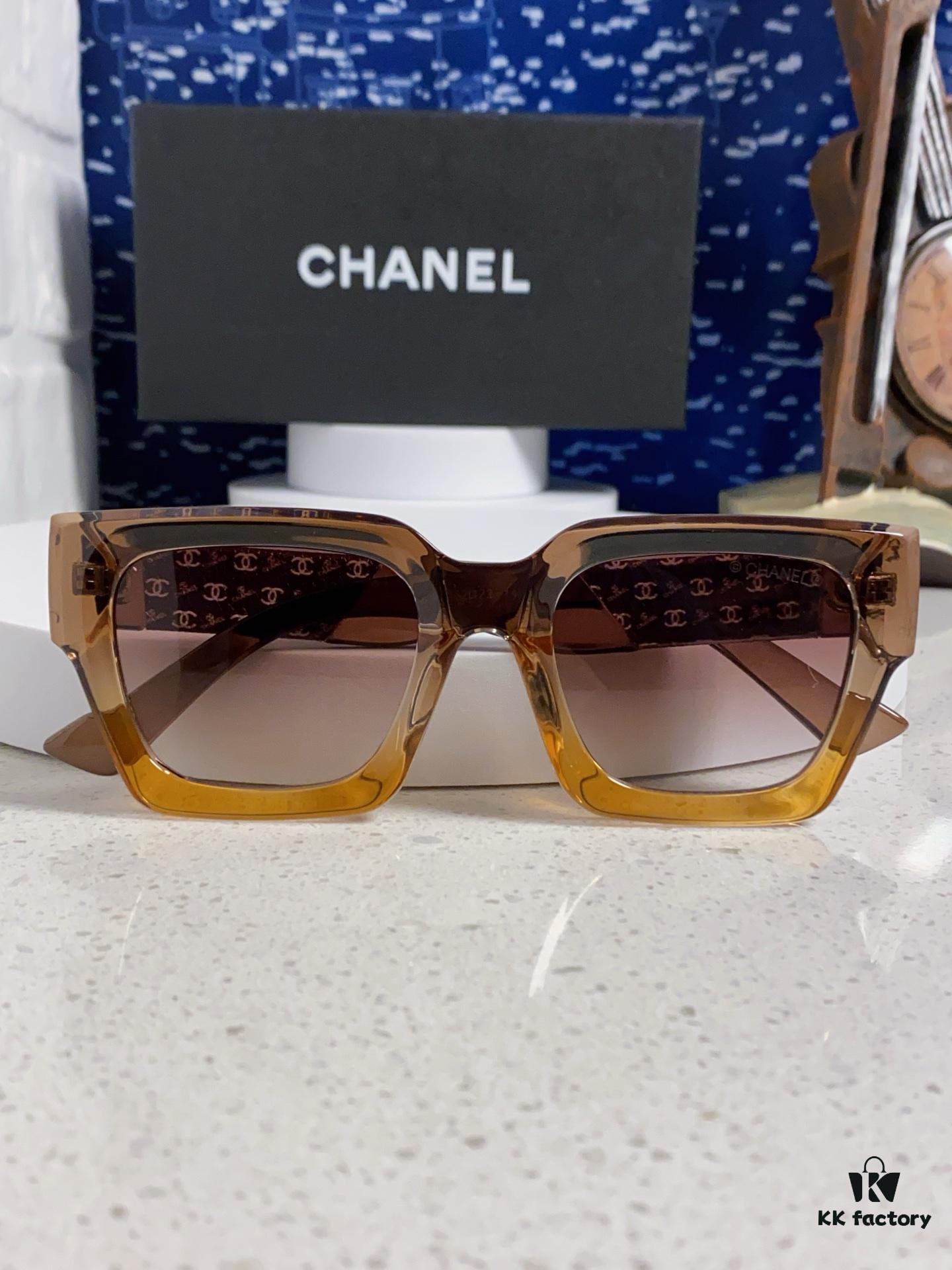 CHANEL 2024 New Arrival Trendy Fashion Square Sunglasses, Comfortable Wear, Influencer Favorite Women's HD Thickened Polarized Sunglasses