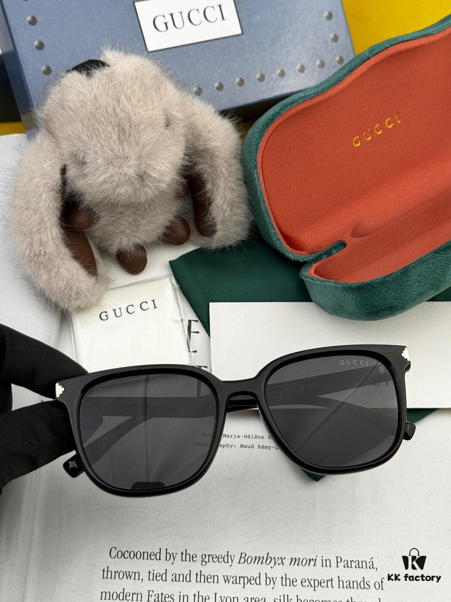 New CHANEL Square Sunglasses with Pearl Accents and Metallic Bridge