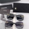 CHANEL 2025 New Camellia Trendy Fashion Round Frame Sunglasses Comfortable Wear Influencer Style Shades Model: CH9803
