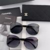 CHANEL 2025 New Camellia Trendy Fashion Round Frame Sunglasses Comfortable Wear Influencer Style Shades Model: CH9803