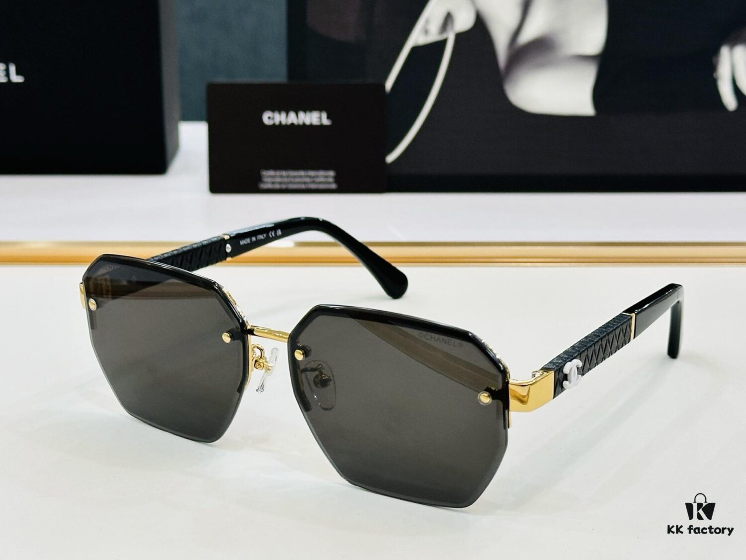 CHANE*/Xiangjia MODEL: CH6060S Size: 63□17-145 Nail Art Heart J Sunglasses