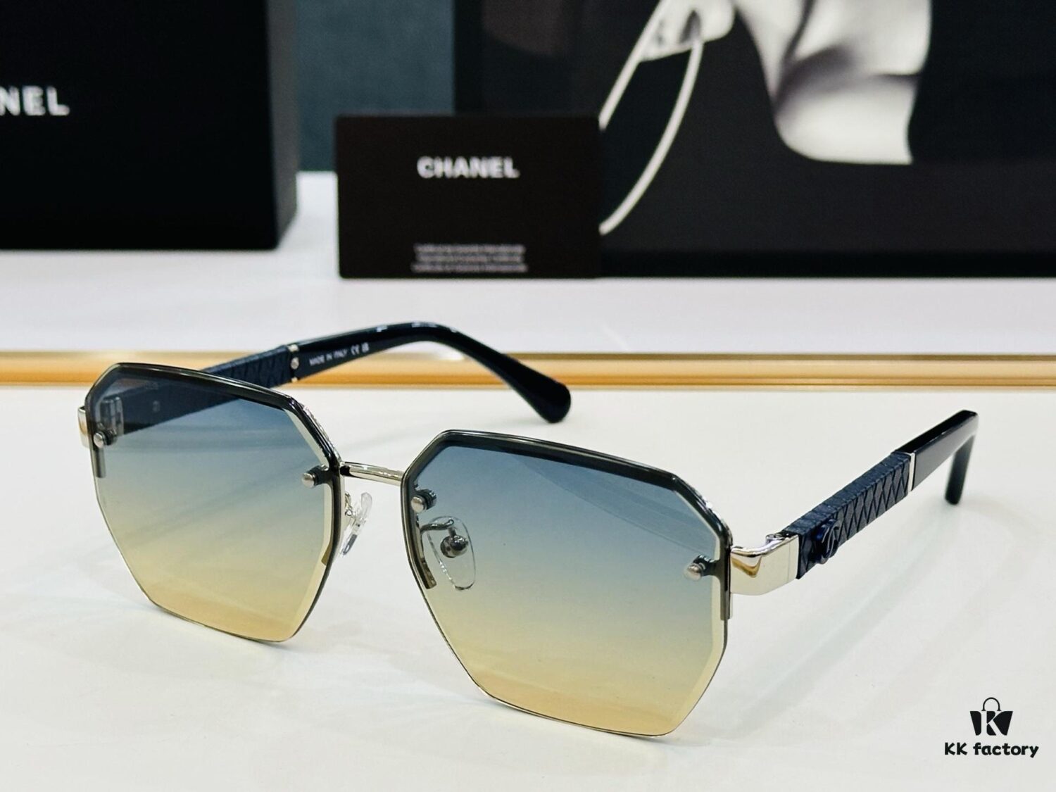 CHANE*/Xiangjia MODEL: CH6060S Size: 63□17-145 Nail Art Heart J Sunglasses