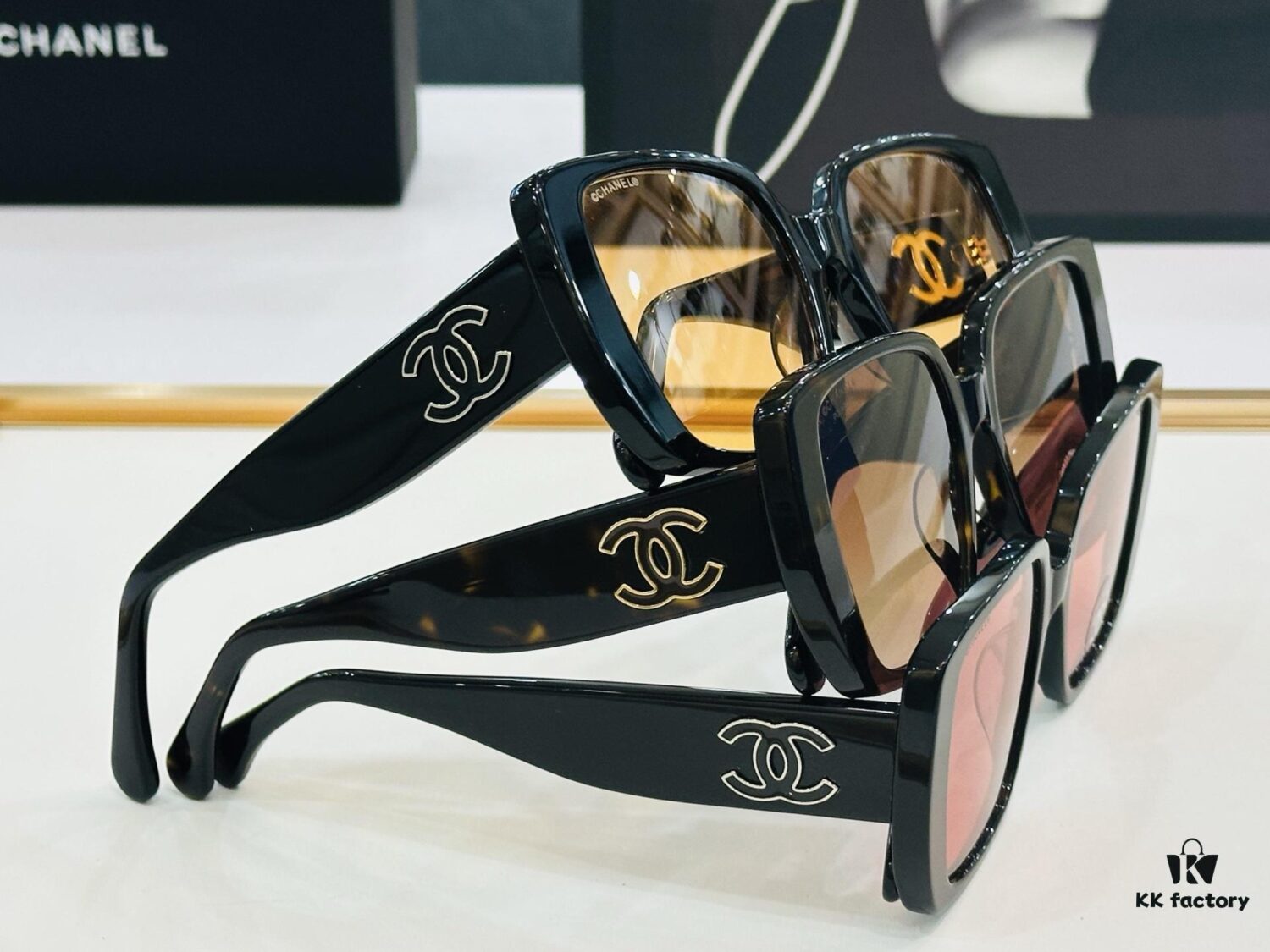 CHANE*/Xiangjia MODEL: CH5541 Size: 54□18-140 Sunglasses, Perfect Quality, Unique Design, Suitable for All Face Shapes