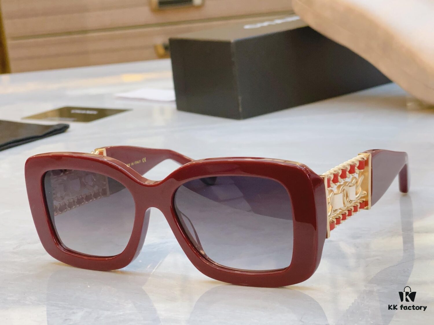 CHANE* New Optical Frame, Model: CH5535Q, Size: 53-19-135