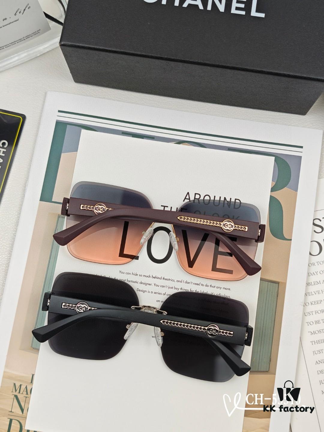 CHANEL France - New Lightweight TR Frame Sunglasses with Polarized HD Lenses, Model 55510