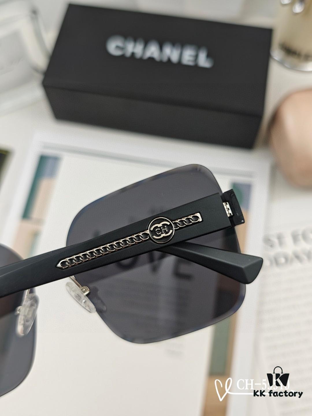 CHANEL France - New Lightweight TR Frame Sunglasses with Polarized HD Lenses, Model 55510