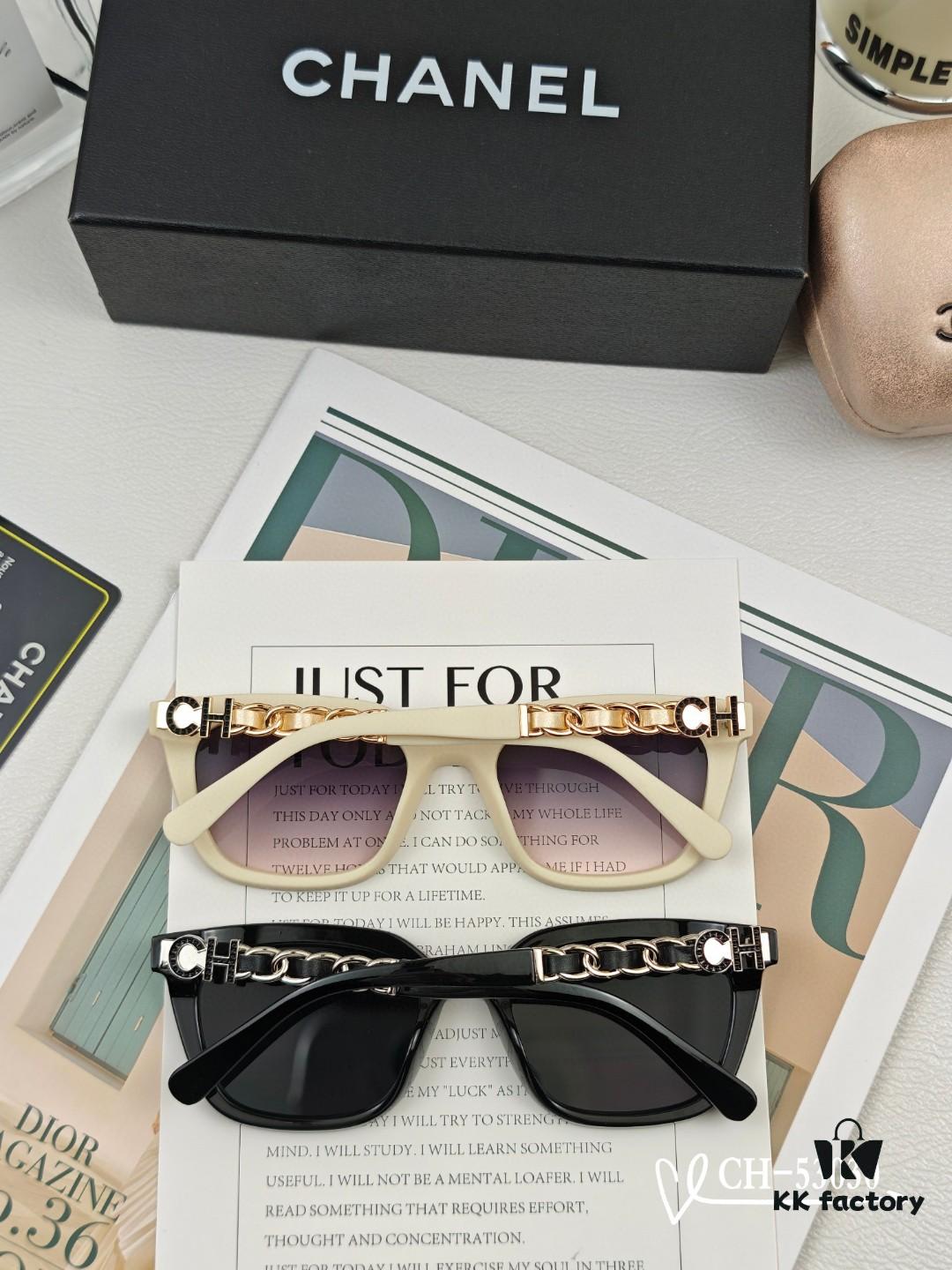 Chanel - New Lightweight Chic Sunglasses with Polarized HD Lenses, TR Frame for Comfortable Wear