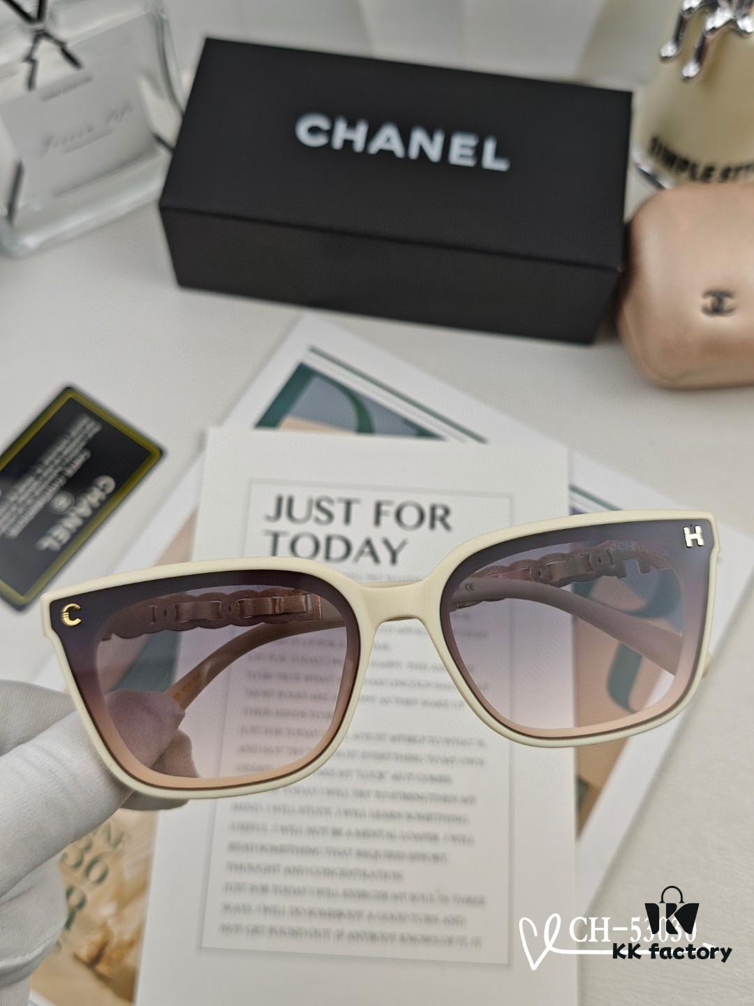 Chanel - New Lightweight Chic Sunglasses with Polarized HD Lenses, TR Frame for Comfortable Wear