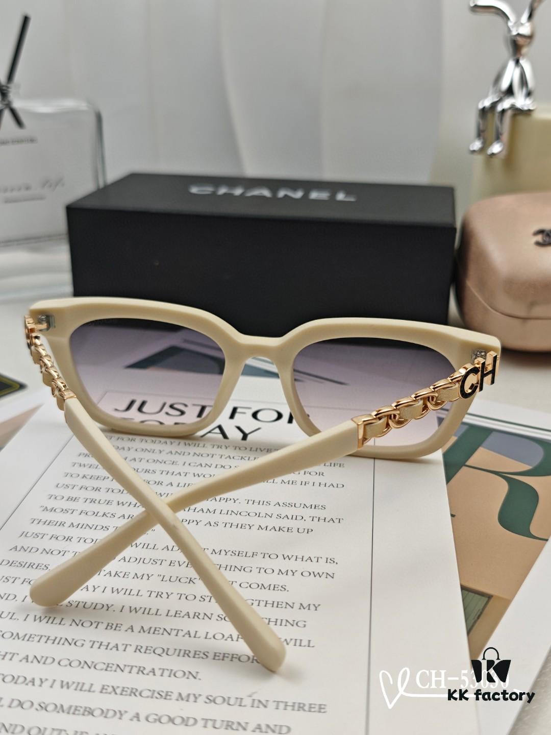 Chanel - New Lightweight Chic Sunglasses with Polarized HD Lenses, TR Frame for Comfortable Wear