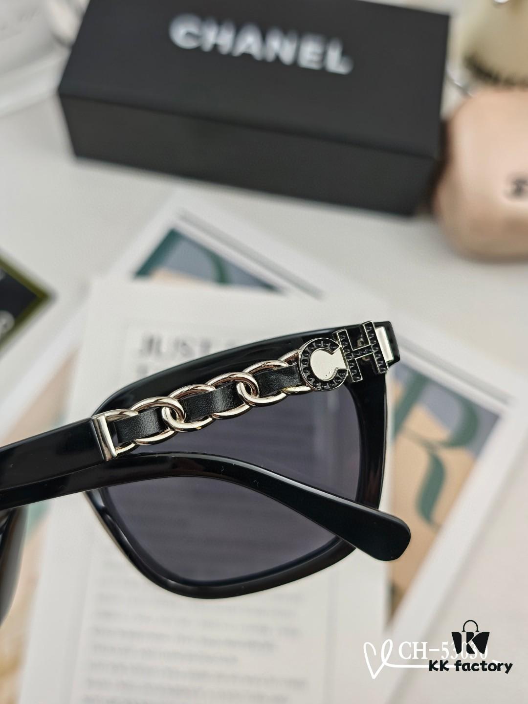 Chanel - New Lightweight Chic Sunglasses with Polarized HD Lenses, TR Frame for Comfortable Wear