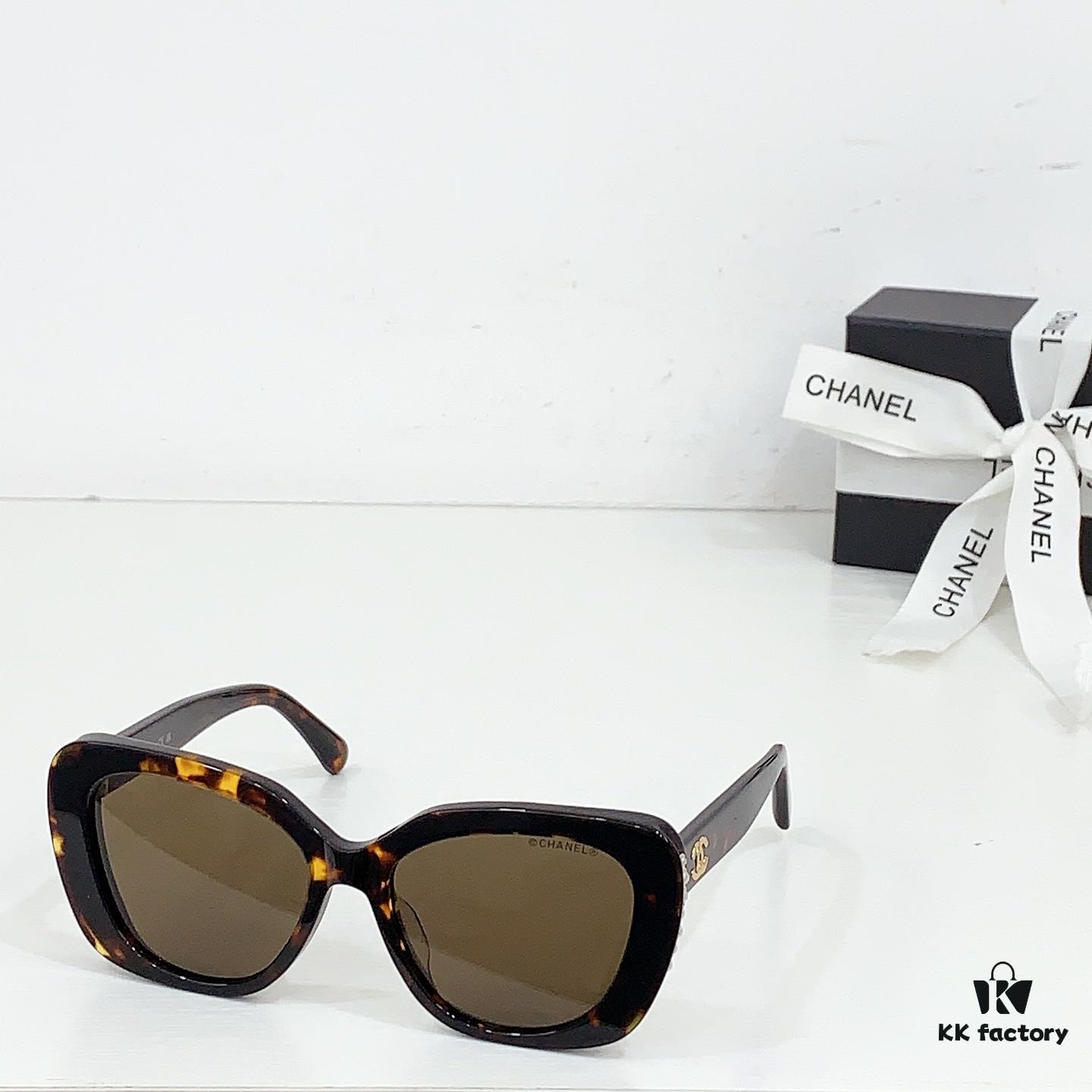 135 CHANEL Model 5483-H Sunglasses Size 53-17 140