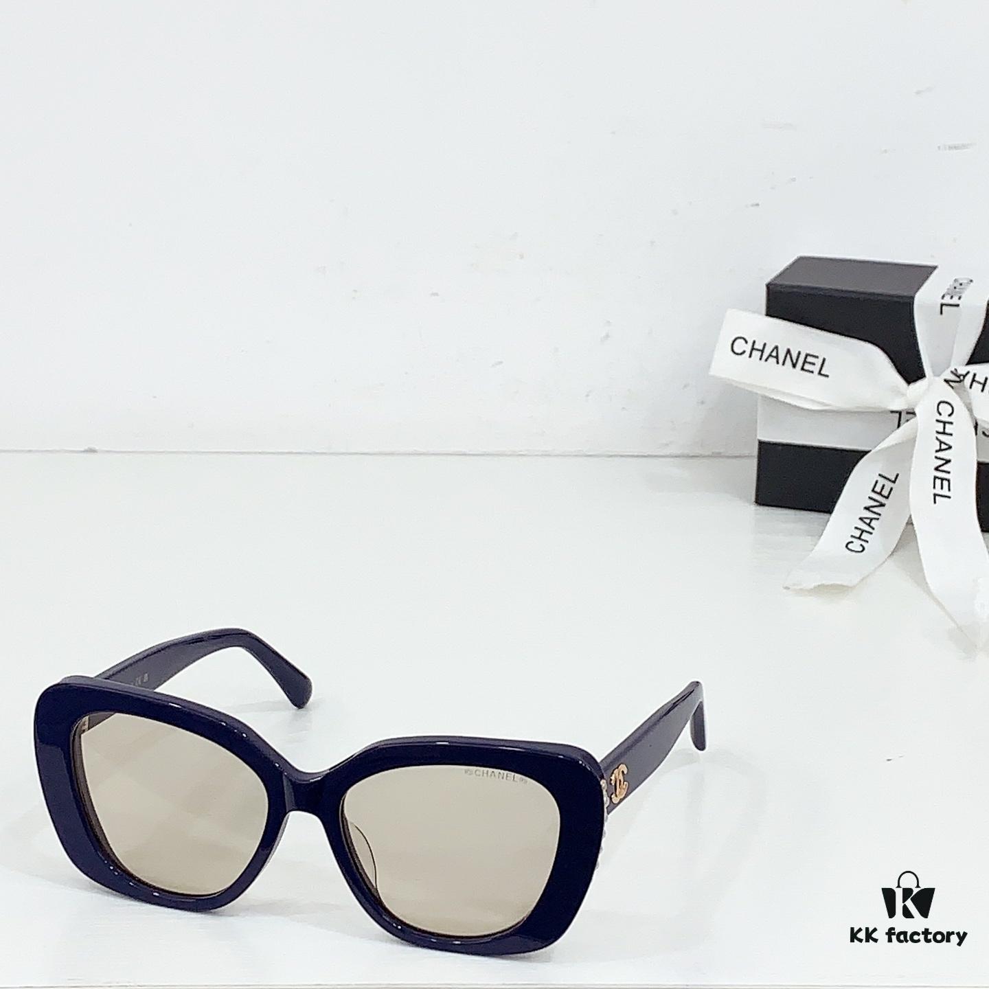135 CHANEL Model 5483-H Sunglasses Size 53-17 140