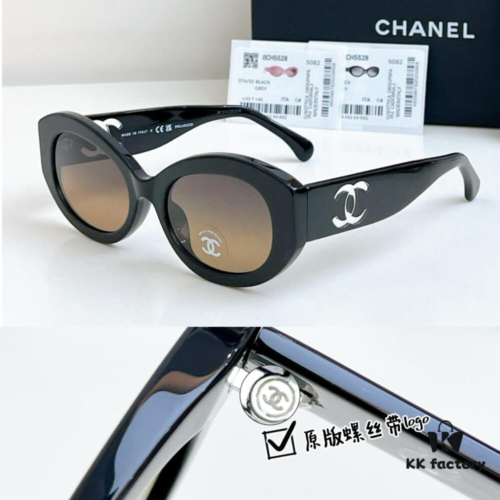 135 CHANE* High-Replica Multi-Color Version, MODEL: CH5528, SIZE: 53-19 140, Original Screw, 3D Double C Logo