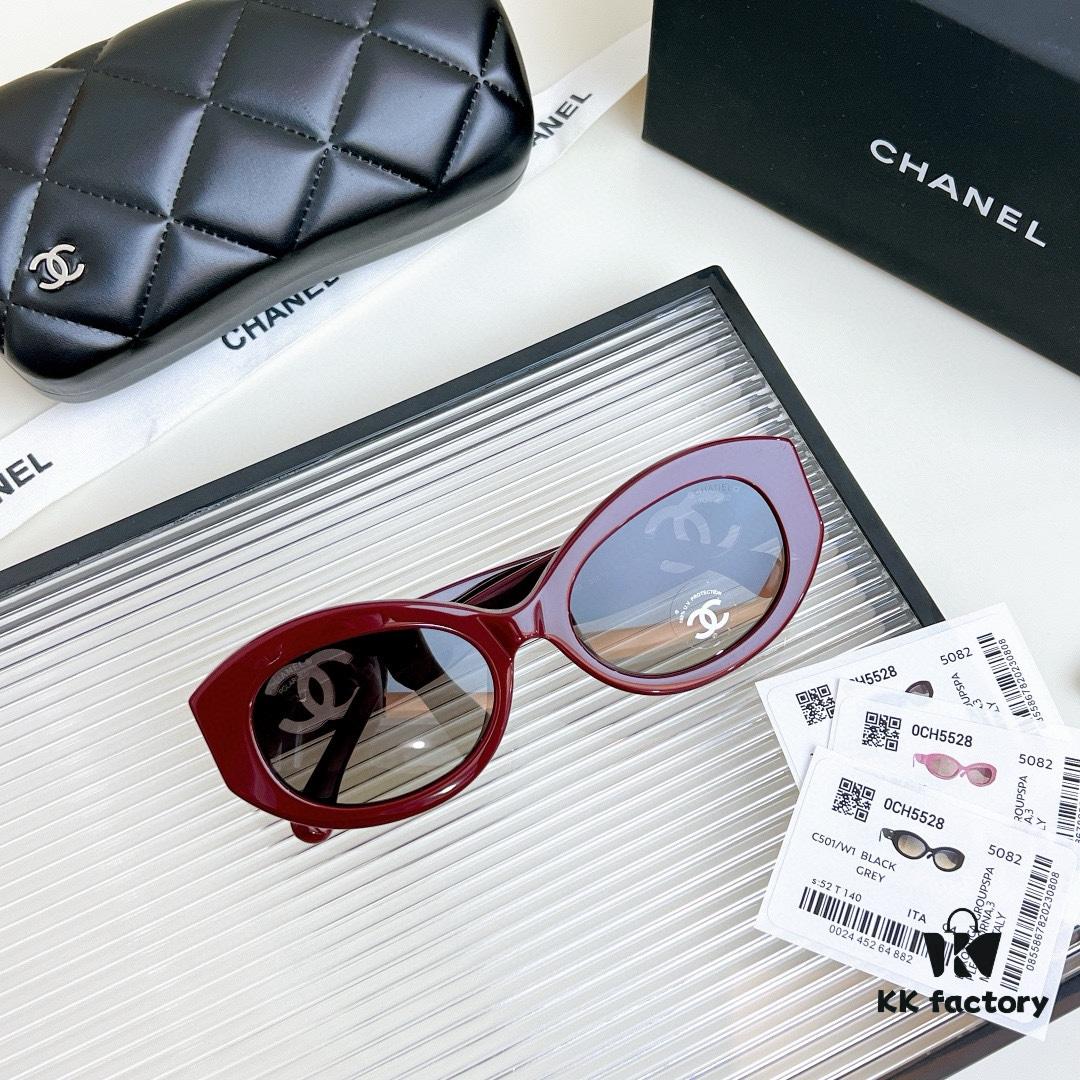 135 CHANE* High-Replica Multi-Color Version, MODEL: CH5528, SIZE: 53-19 140, Original Screw, 3D Double C Logo