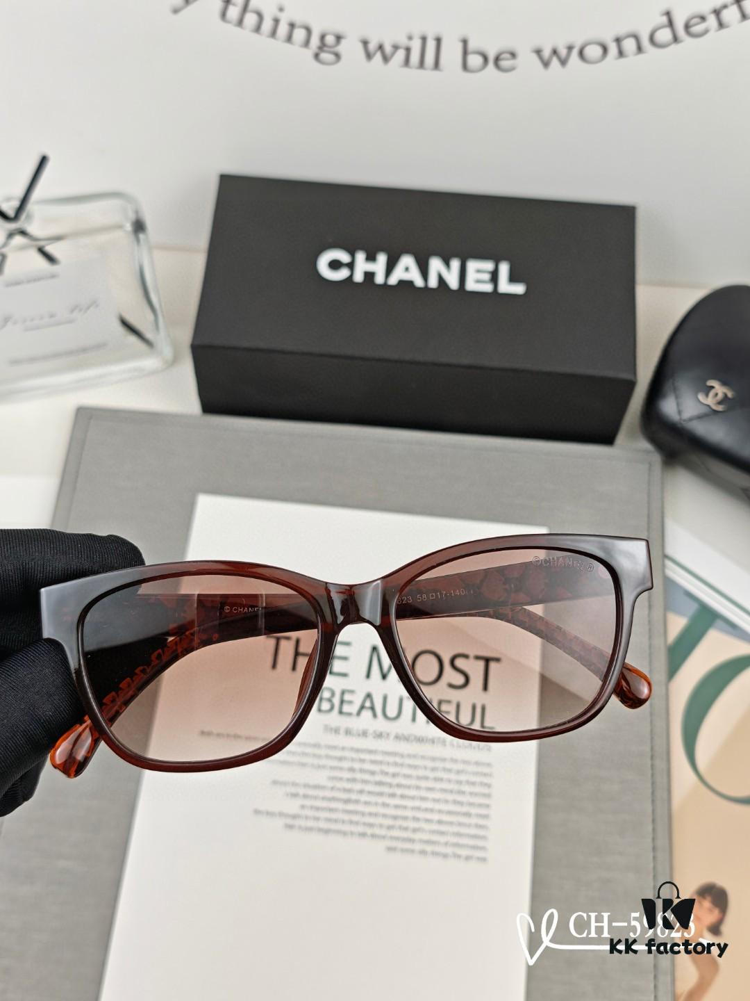 CHANEL - New Little Chanel Sunglasses, Lightweight TR Frame with Polaroid HD Lenses, Model 59823