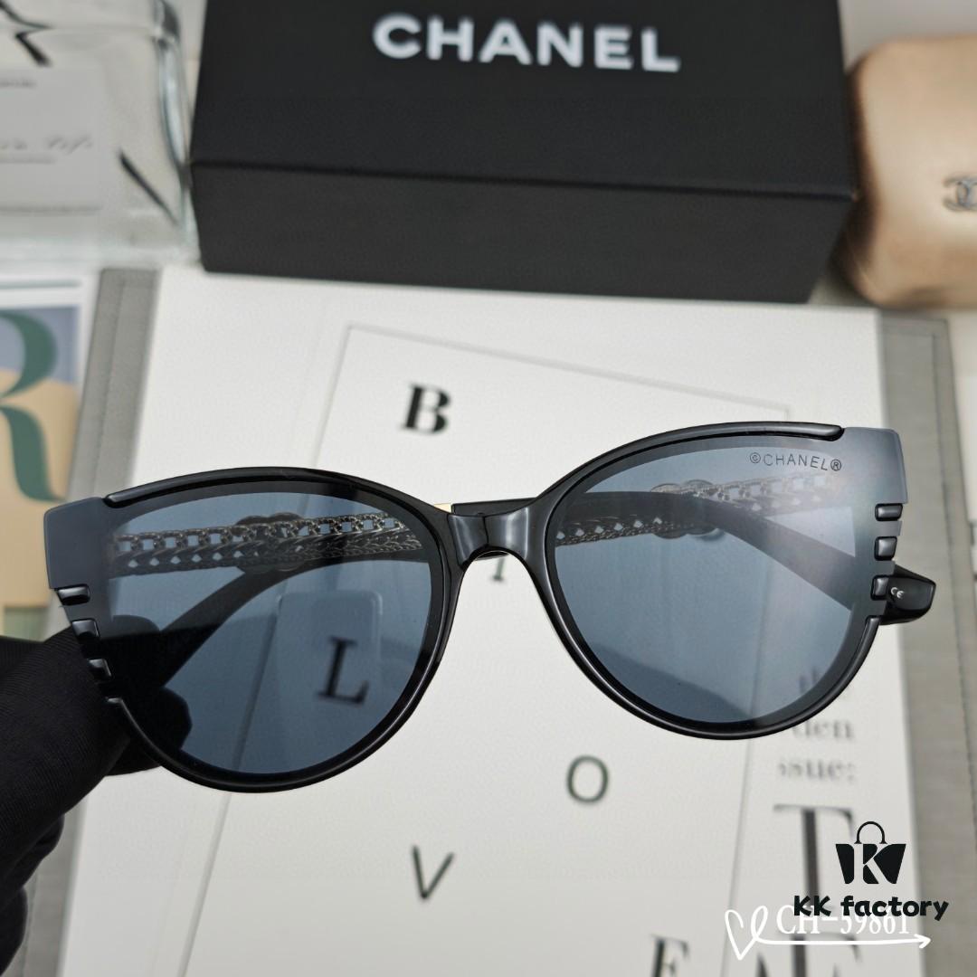 CHANEL France - New Lightweight TR Frame Sunglasses with Polarized HD Lenses, Model 59861