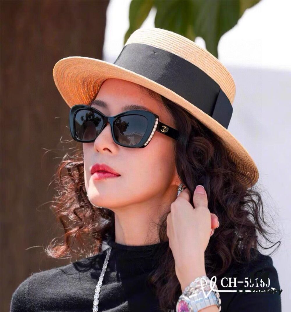 CHANEL - New Mini CHANEL Sunglasses with Polarized HD Lenses, Lightweight TR Frame for Comfortable Wear, Ideal for Travel, Driving and Outdoor Fashion
