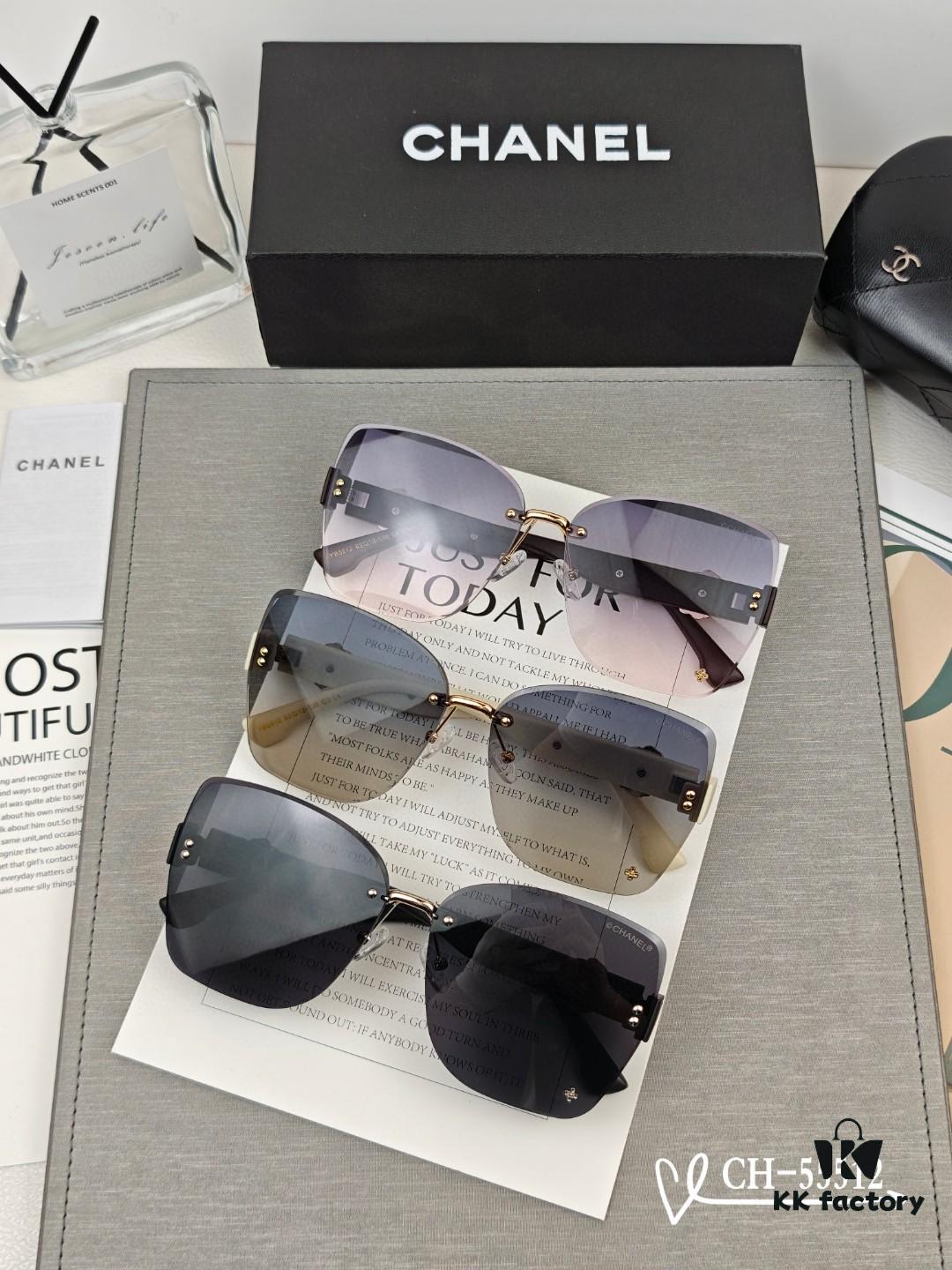 CHANEL - New Lightweight Chanel Sunglasses with Polarized HD Lenses, TR Frame for Comfortable All-Day Wear