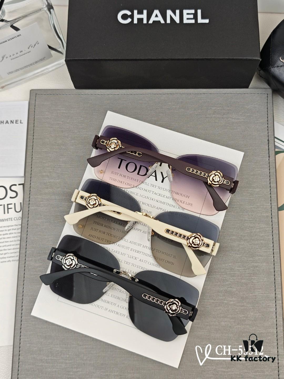 CHANEL - New Lightweight Chanel Sunglasses with Polarized HD Lenses, TR Frame for Comfortable All-Day Wear