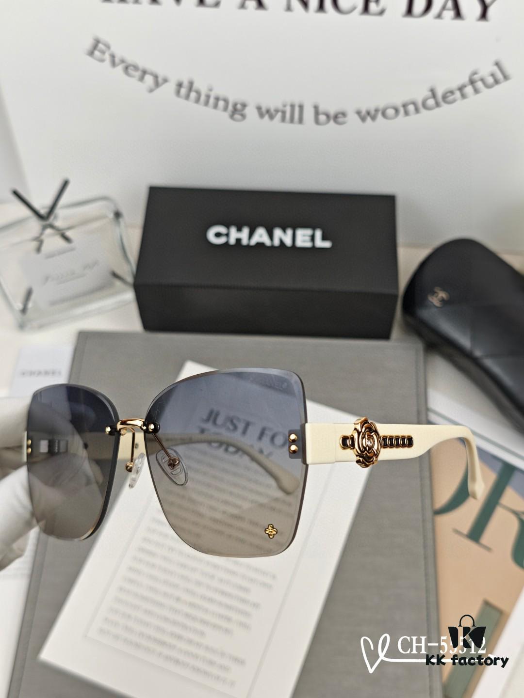 CHANEL - New Lightweight Chanel Sunglasses with Polarized HD Lenses, TR Frame for Comfortable All-Day Wear