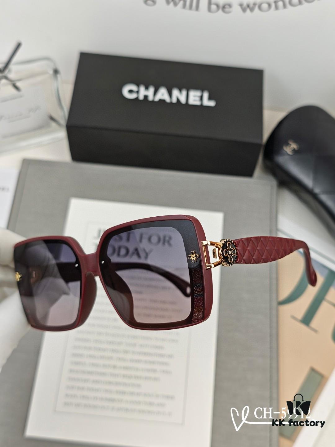 CHANEL - New Lightweight Chic Sunglasses with Polarized HD Lenses, TR Frame for Comfortable Wear