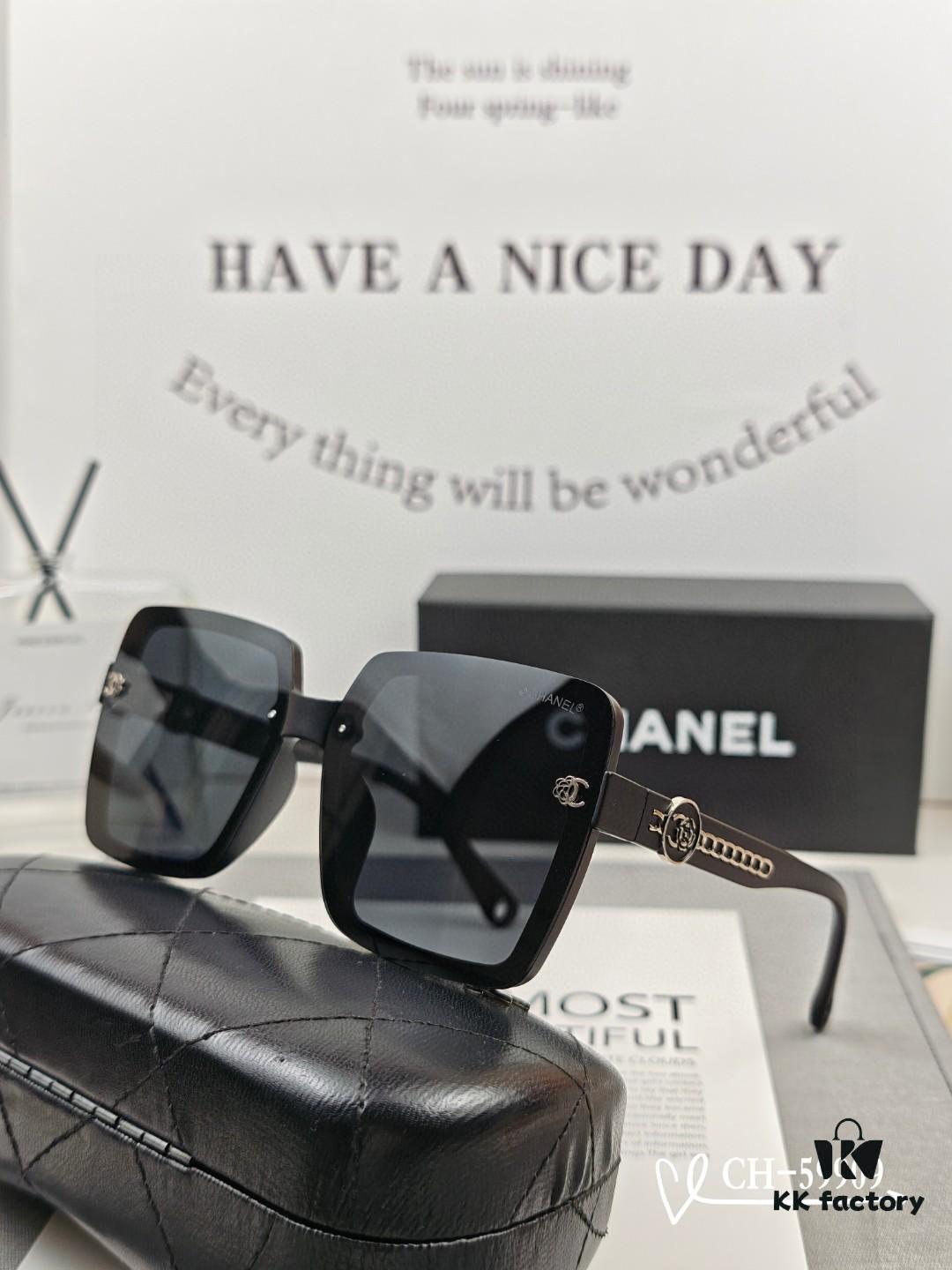 Chanel - New Lightweight TR Frame Sunglasses with Polarized HD Lenses, Model 59909
