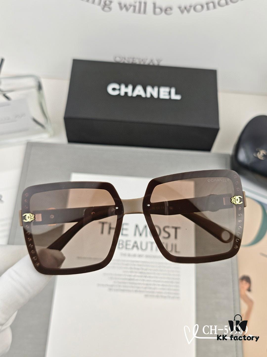Chanel - New Lightweight TR Frame Sunglasses with Polarized HD Lenses, Model 59909