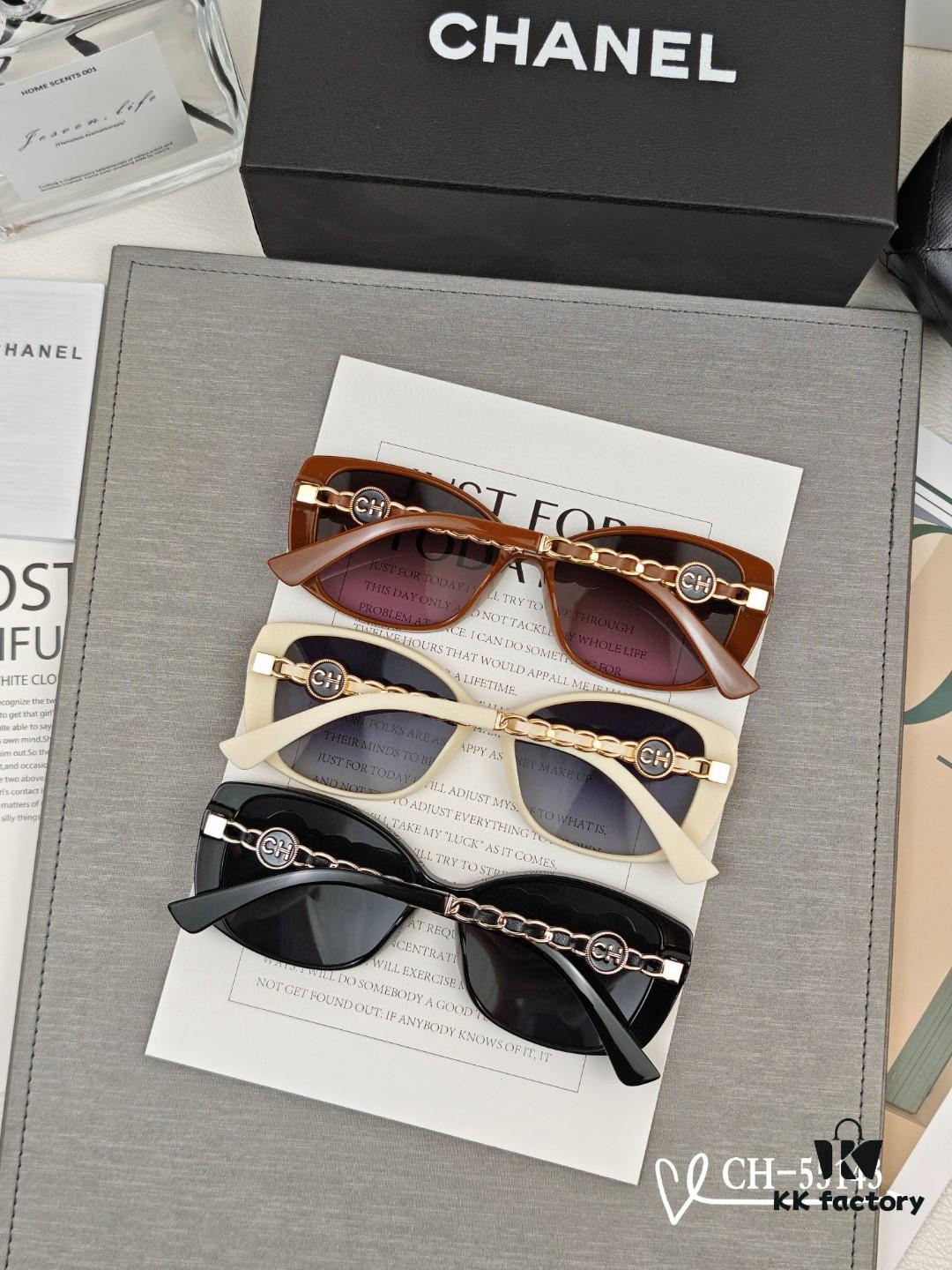 Chanel - Lightweight TR Frame Sunglasses with Polarized Lenses, Model 55143