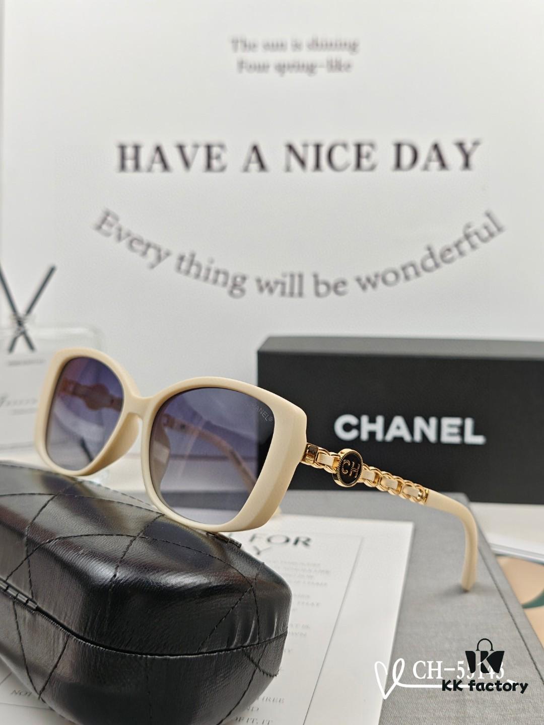 Chanel - Lightweight TR Frame Sunglasses with Polarized Lenses, Model 55143