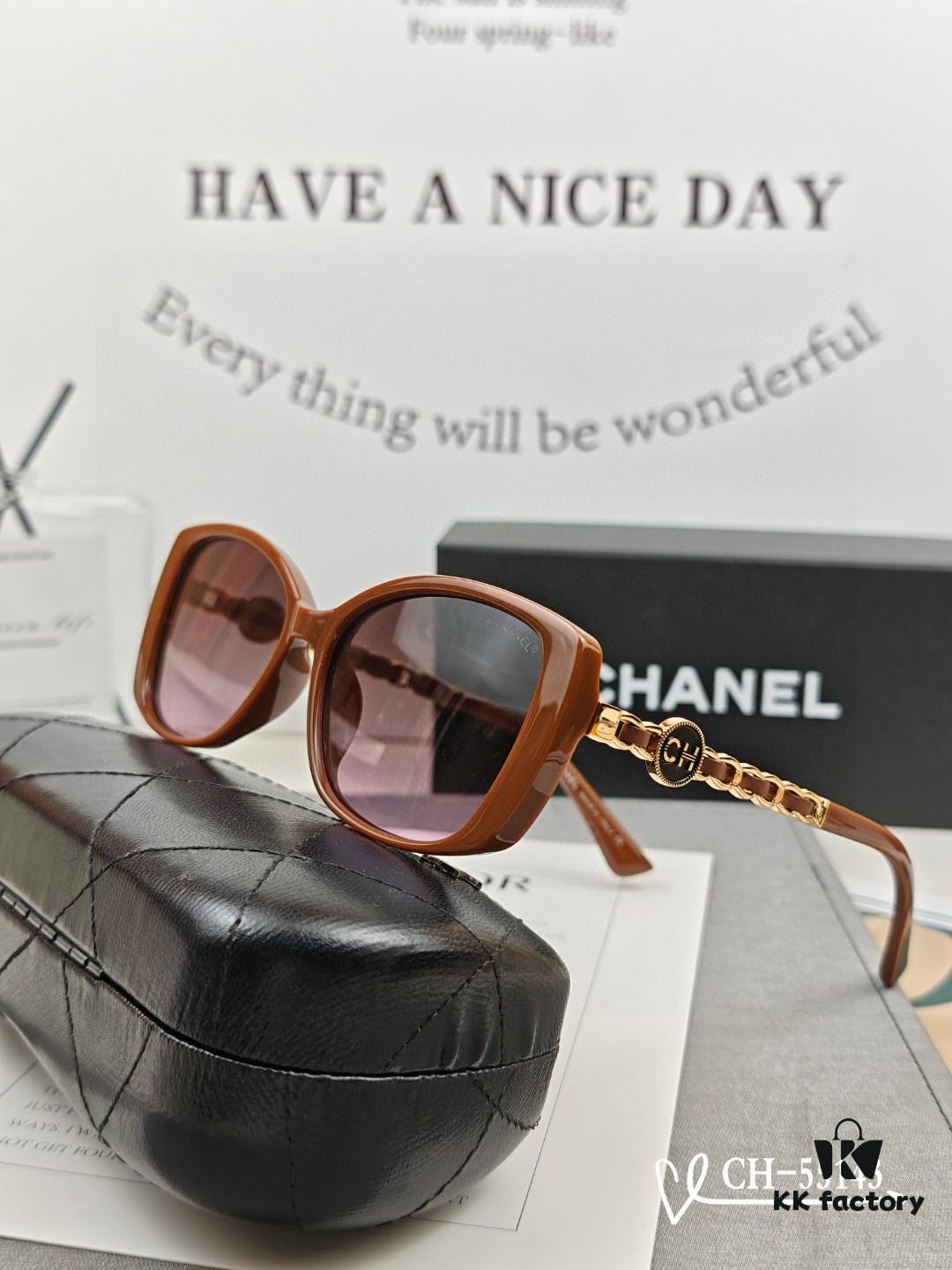 Chanel - Lightweight TR Frame Sunglasses with Polarized Lenses, Model 55143