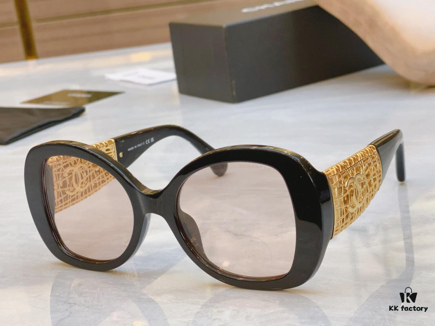 CHANE* Chanel New Model Sunglasses 🕶️🕶️, MODEL: CH5531, SIZE: 53-20-140