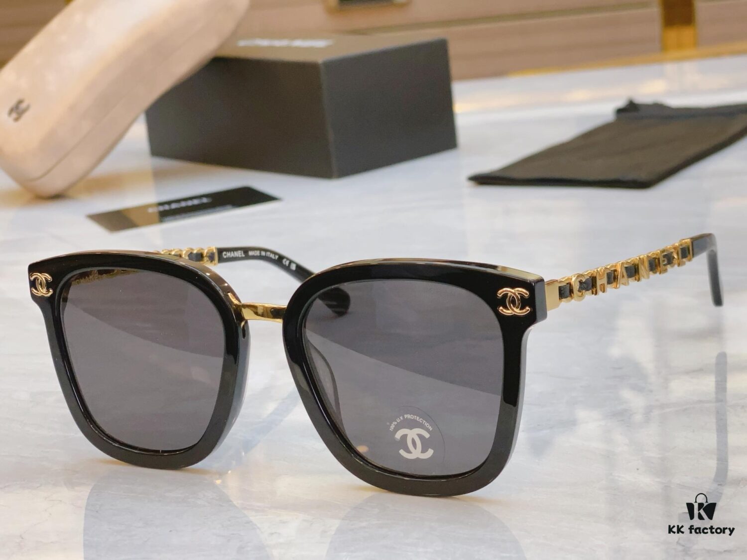 CHANE* Chanel New Model Sunglasses 🕶️🕶️, MODEL: CH8030, SIZE: 54-22-145