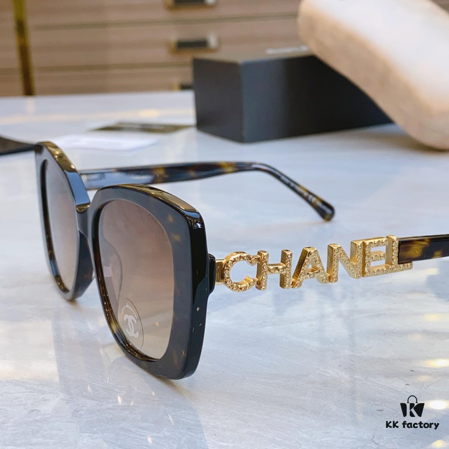 CHANE* Chanel New Model Sunglasses 🕶️🕶️, MODEL: CH5422B, SIZE: 53□17-145