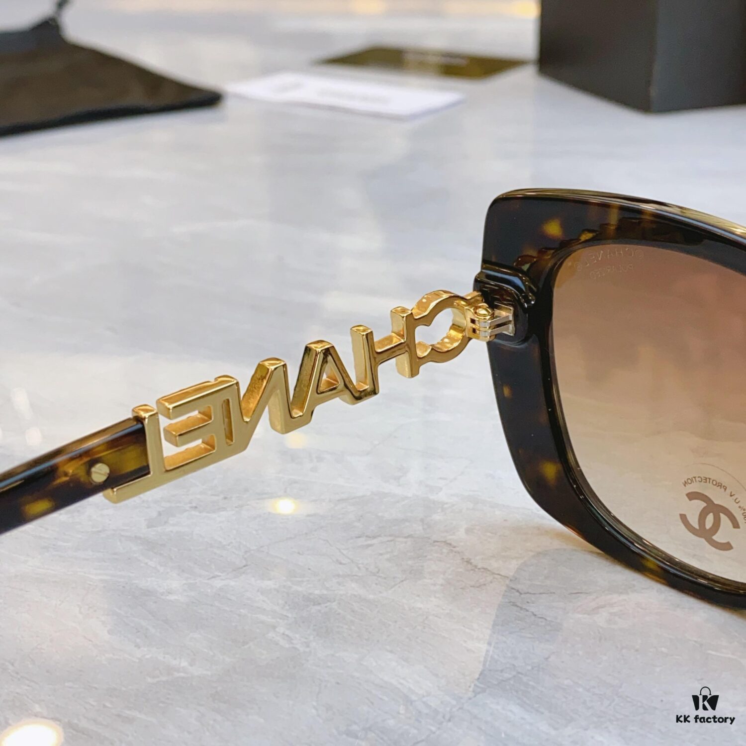 CHANE* Chanel New Model Sunglasses 🕶️🕶️, MODEL: CH5422B, SIZE: 53□17-145