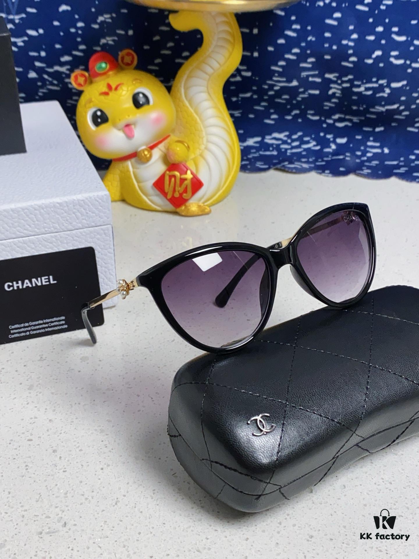 Chanel 2025 New Arrival Designer Sunglasses Unisex High-Quality Frame Eyewear