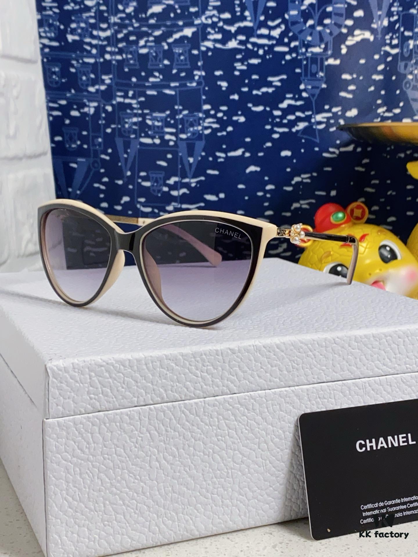 Chanel 2025 New Arrival Trendy Sunglasses Unisex High-Quality Frame Eyewear