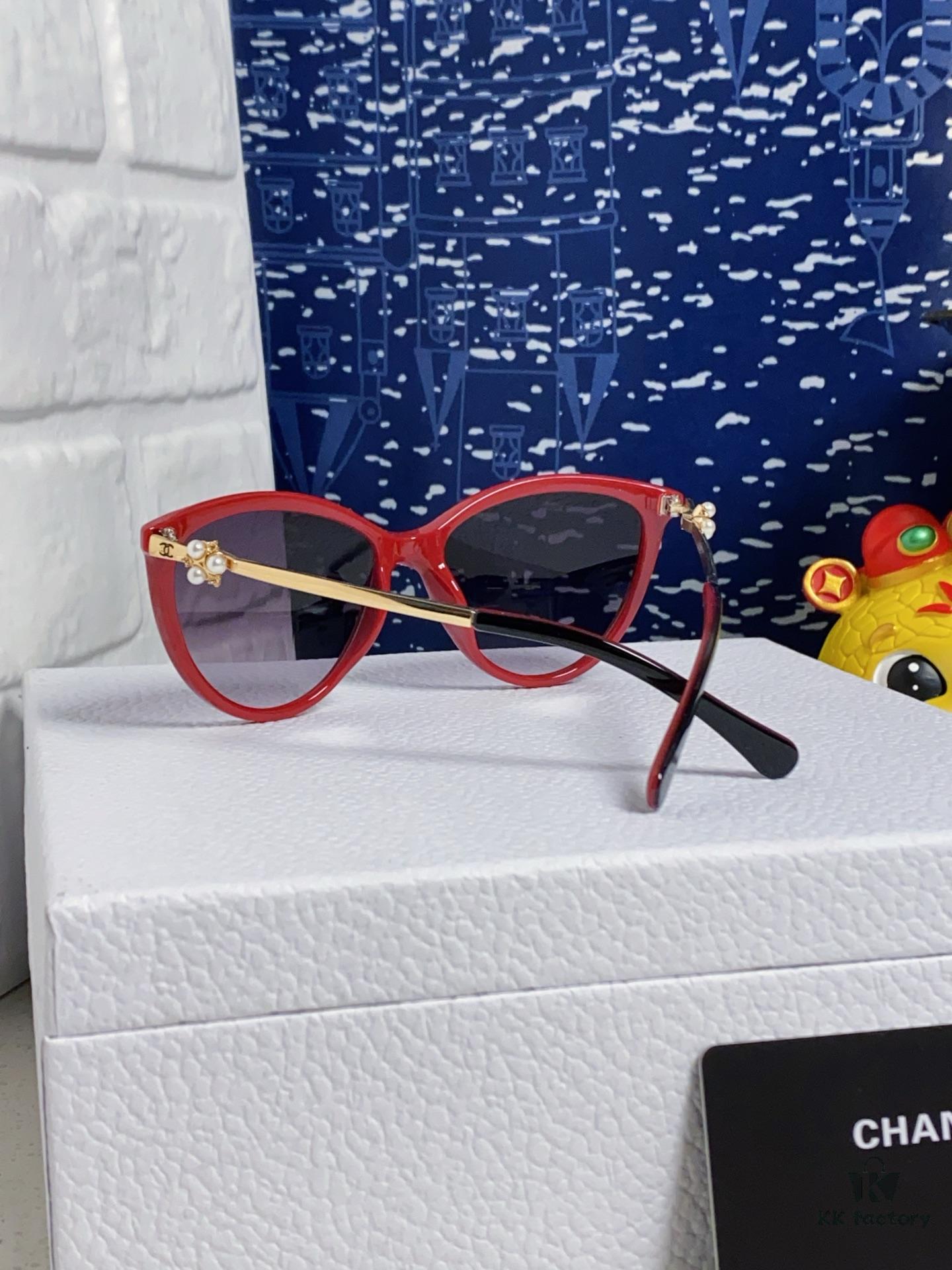 Chanel 2025 New Arrival Trendy Sunglasses Unisex High-Quality Frame Eyewear