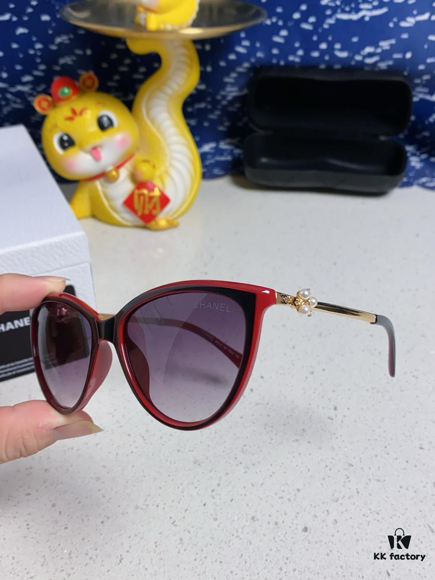 Chanel 2025 New Arrival Trendy Sunglasses Unisex High-Quality Frame Eyewear