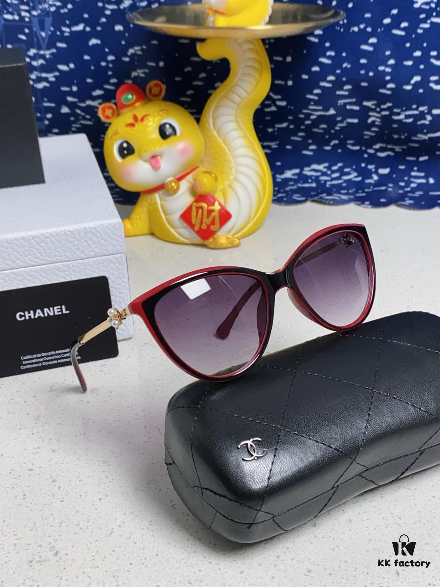 Chanel 2025 New Arrival Trendy Sunglasses Unisex High-Quality Frame Eyewear